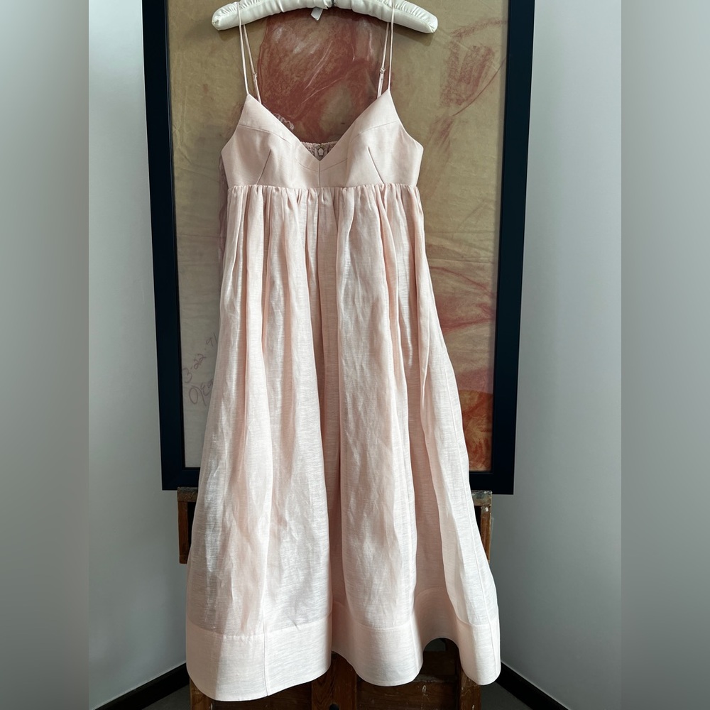 Zimmermann Blush Pink Dancer Dress